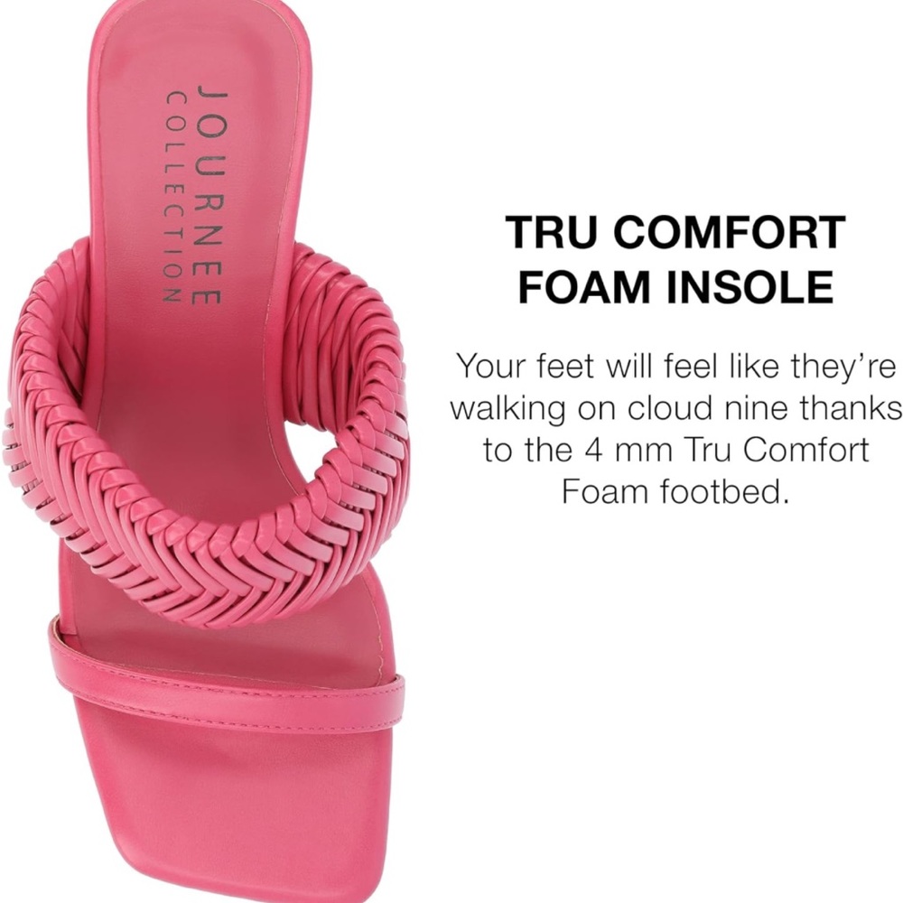 New. Journee Collection Women's Tru Comfort Foam™ Monyka Pump. - Picture 4 of 4
